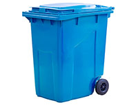 Мусорный контейнер 360 л (синий) Мусорный контейнер 360 л (синий)