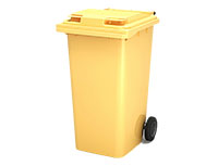 Мусорный бак 240 л (желтый) Мусорный бак 240 л (желтый)