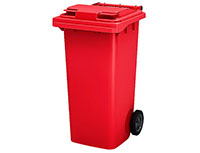 Мусорный контейнер 120 л (красный) Мусорный контейнер 120 л (красный)