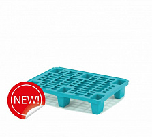 Легкий перфорированный пластиковый поддон на ножках 800х600х140 мм Легкий перфорированный пластиковый поддон на ножках 800х600х140 мм
