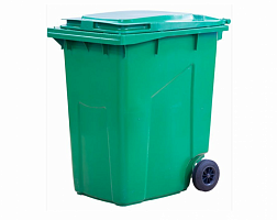 Мусорный контейнер 360 л (зеленый) Мусорный контейнер 360 л (зеленый)